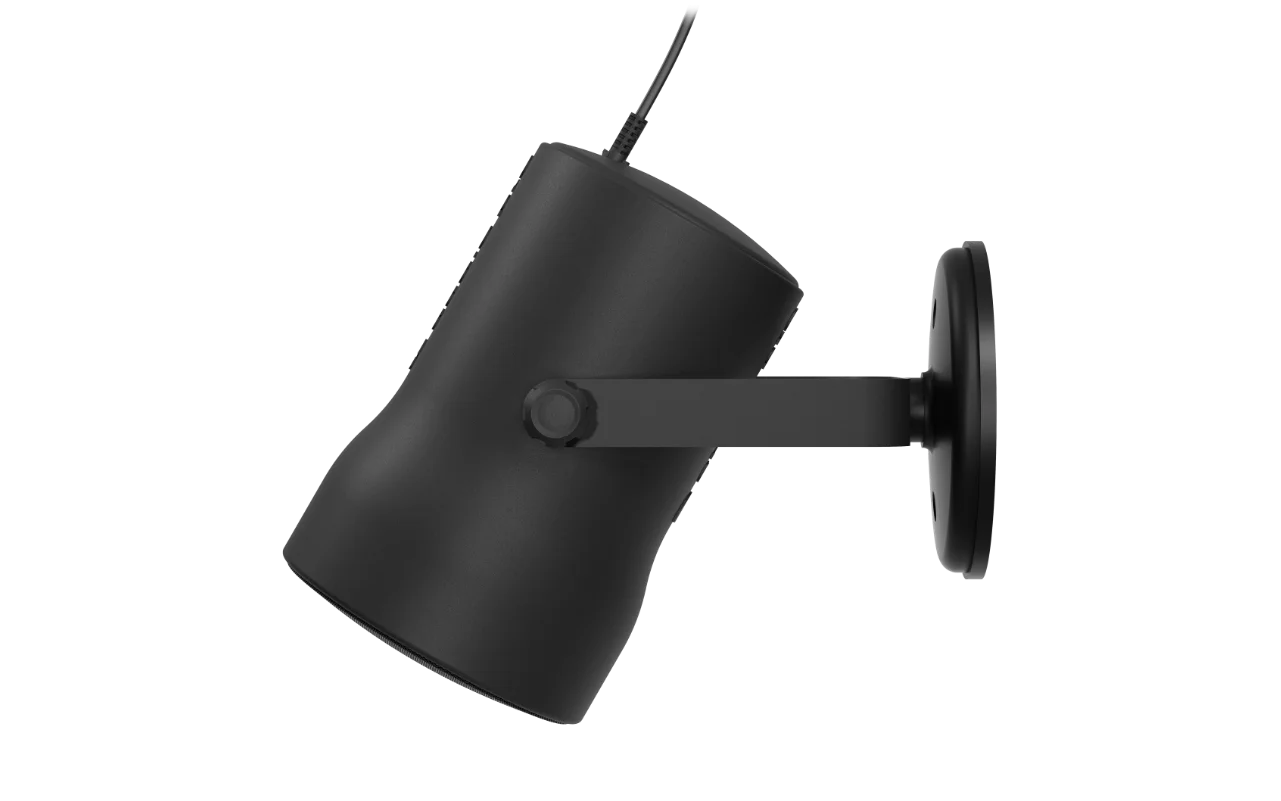 Audio Pro SP-3 Lautsprecher schwarz für Stromschiene montiert