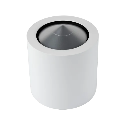 CONO Candela SMART hvid – trådløs højttaler med 360° lyd og elegant design til kommercielle miljøer