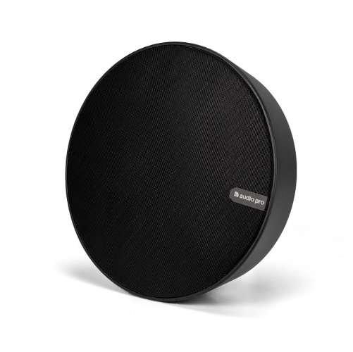 Diffusore da parete Audio Pro SPW-5 nero per impianto audio hotel e ristorante