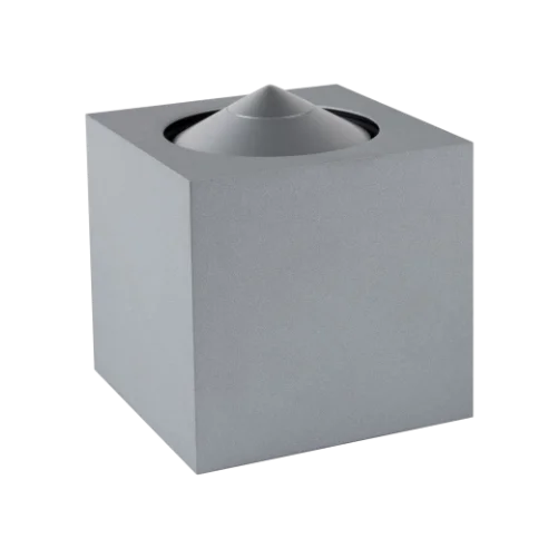 Altoparlante cubo 360° NewTec CONO cubo SMART grigio wireless 1,9 GHz per impianto audio retail