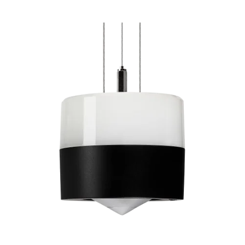 NewTec CONO Pendo SMART svart – trådløs pendelhøyttaler med 360° lyd for kommersielle miljøer