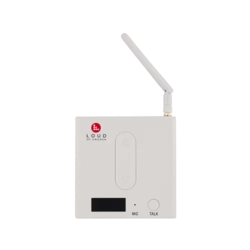 Loud of Sweden B2 wireless audio controller front view