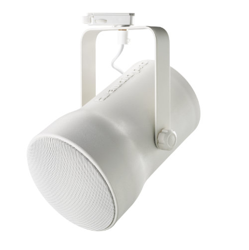 Sonab Audio Speaker CLS – commercial track lighting rail speaker with Scandinavian design for stores, cafés, and offices.